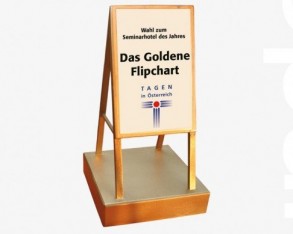 Goldenes Flipchart 2018